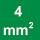 Sección nominal 4 mm²