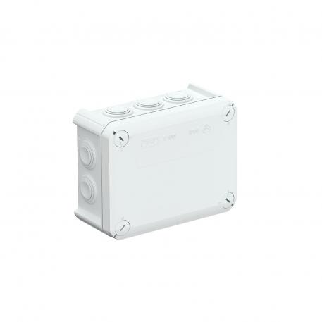 Caja de derivación T 100, junta insertable 136x102x57 | 10 | IP66 | 10 x M25 | blanco puro; RAL 9010