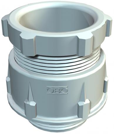 Prensaestopas cónico, rosca métrica, gris claro M50 x 1,5