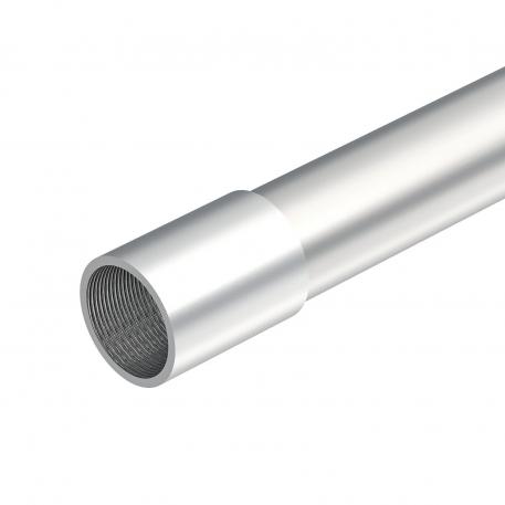 Tubo de aluminio, con rosca 50 | 3000 | 2,1 | M50x1,5