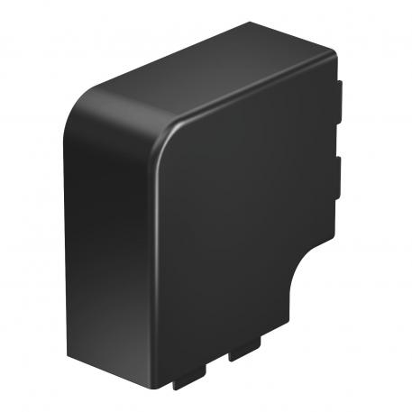 Tapa para ángulo plano, para canal tipo WDK 60110  | 110 | negro intenso; RAL 9005